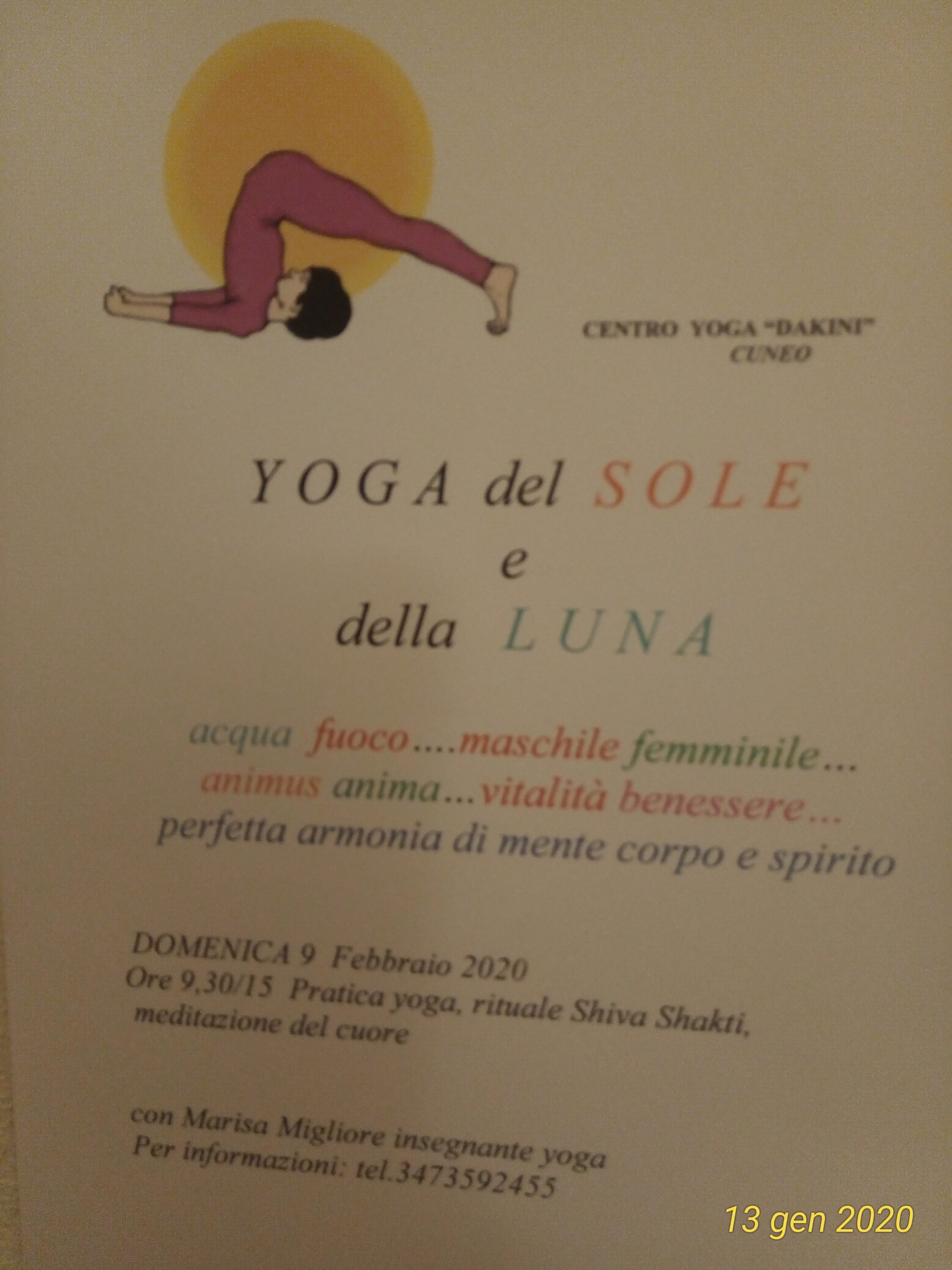 YOGA del SOLE e della LUNA