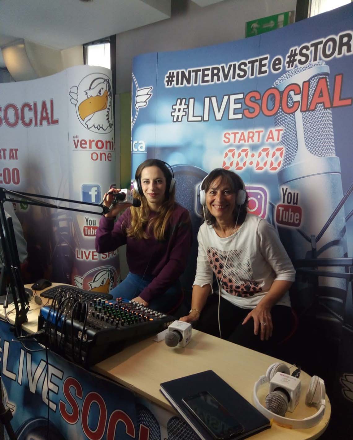Intervista su Radio Veronica One