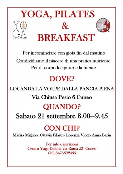 Yoga, Pilates & Breakfast